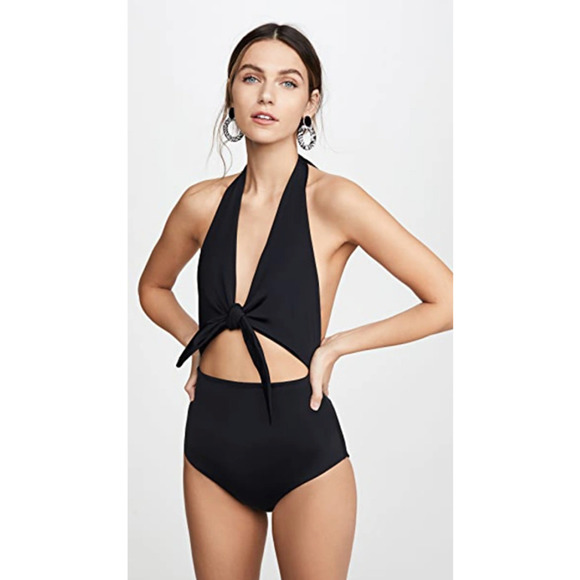 Mara Hoffman Other - Mara Hoffman NWT Maddy One Piece Swimsuit Nero Black XL